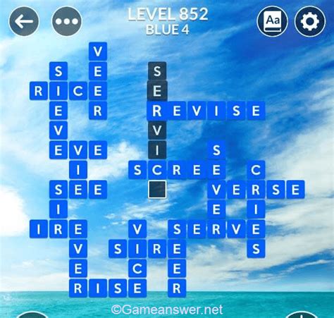 level 852 wordscapes
